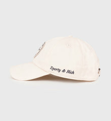 Eden Crest Hat - Cream/Navy Sporty & Rich Discount