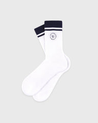 SRHWC Socks - White/Navy Sporty & Rich Online