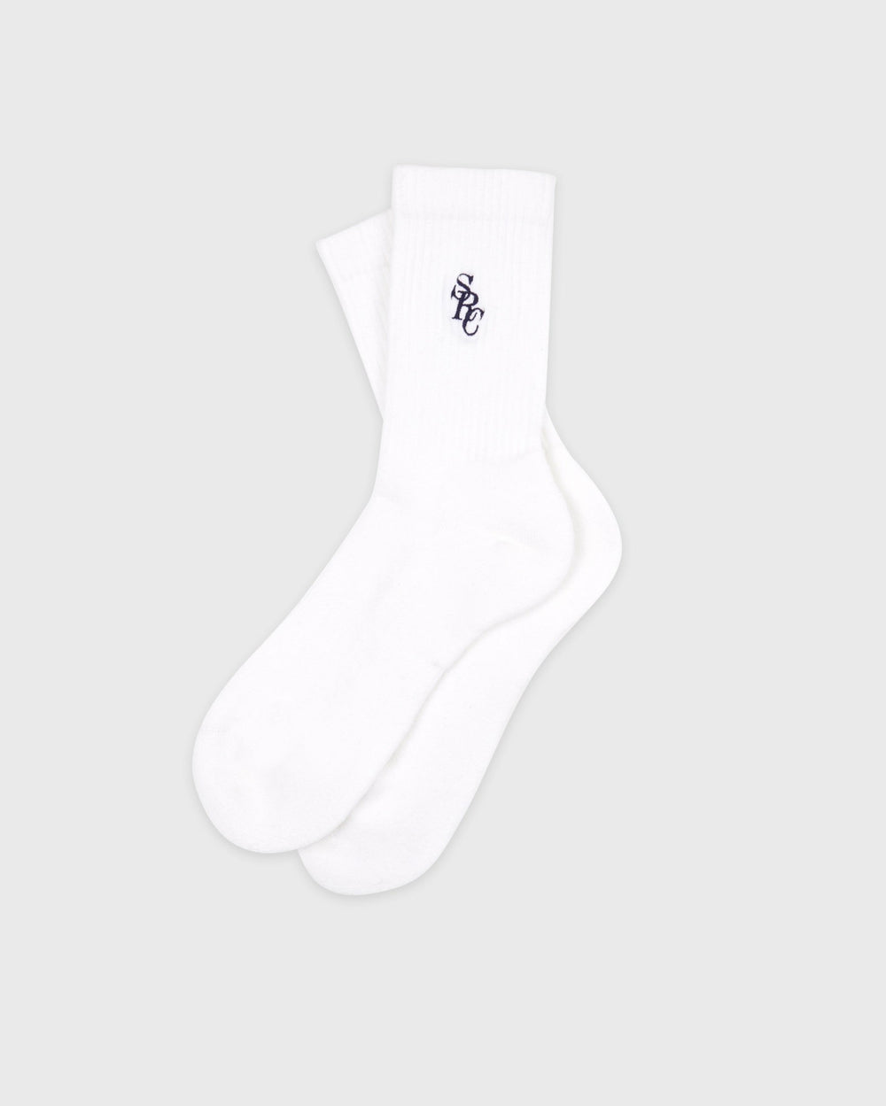 SRC Socks - White/Navy Sporty & Rich Discount