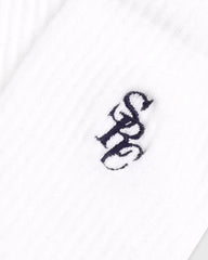 SRC Socks - White/Navy Sporty & Rich Discount