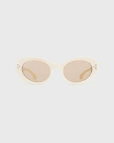 Frame N.05 - Sunglasses - Cream Sporty & Rich Online