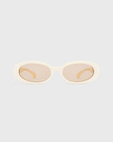 Frame N.10 - Sunglasses - Cream Sporty & Rich Discount