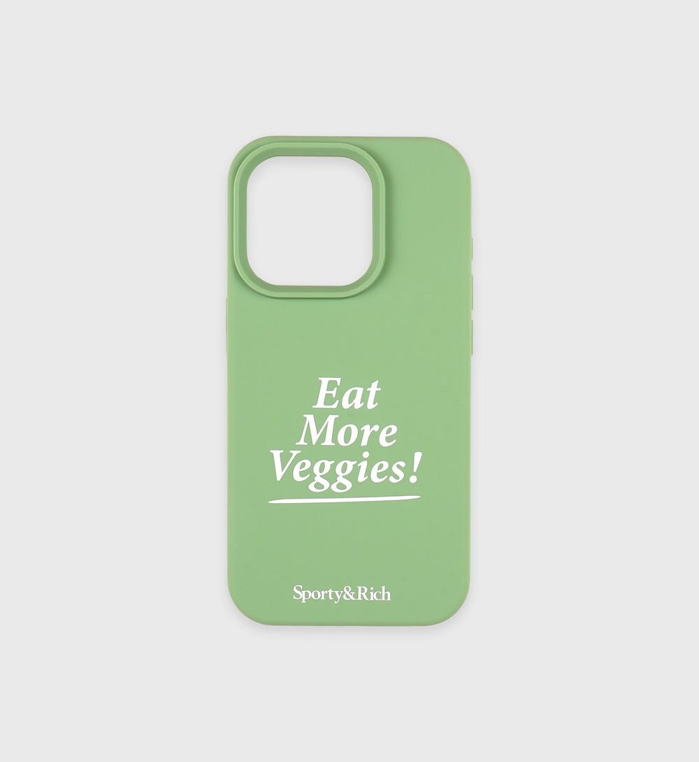 Eat More Veggies iPhone Case - Grass Sporty & Rich US