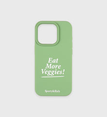Eat More Veggies iPhone Case - Grass Sporty & Rich US