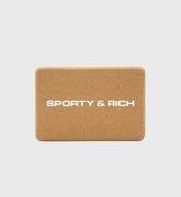 Bold Logo Cork Yoga Block Sporty & Rich Discount