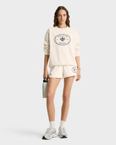 Eden Crest Crewneck - Cream/Navy Sporty & Rich US