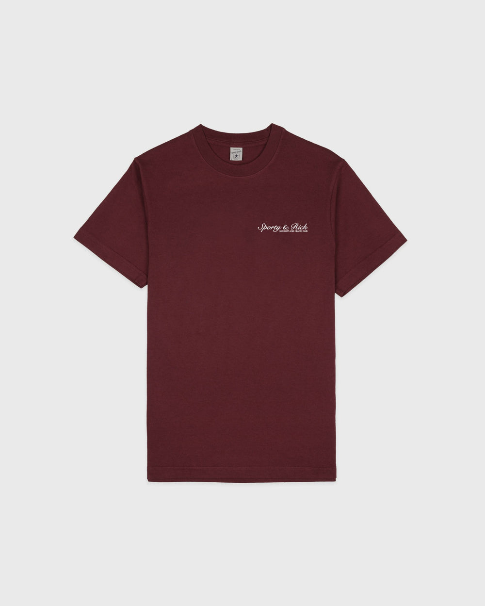 Syracuse T-Shirt - Bordeaux/White Sporty & Rich Sale