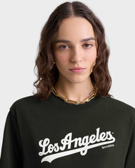 Dodgers T-Shirt - Faded Black/White Sporty & Rich US