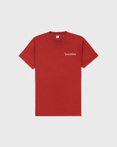 Health Is Wealth Tshirt - Faded Merlot/White Sporty & Rich Outlet