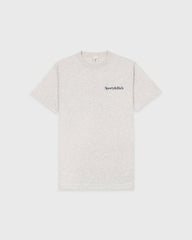 Health Is Wealth T-Shirt - Heather Gray/Navy Sporty & Rich US