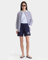 NY Crest Gym Short - Dark Navy Sporty & Rich Sale