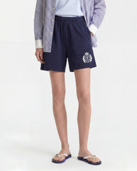 NY Crest Gym Short - Dark Navy Sporty & Rich Sale