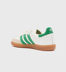 Samba - White/Jolly Green Sporty & Rich US