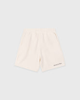 Classic Logo Kids Gym Short - Ecru Sporty & Rich US