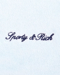 Signature Logo Kids Terry Short - Ciel Sporty & Rich US