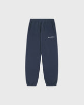 Serif Logo Kids Sweatpant - Light Navy/White Sporty & Rich Discount
