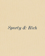 Classic Logo Kids Gym Short - Almond Sporty & Rich Outlet