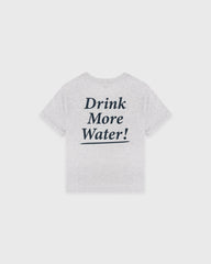Drink More Water Kids T-Shirt - Heather Gray Sporty & Rich Outlet