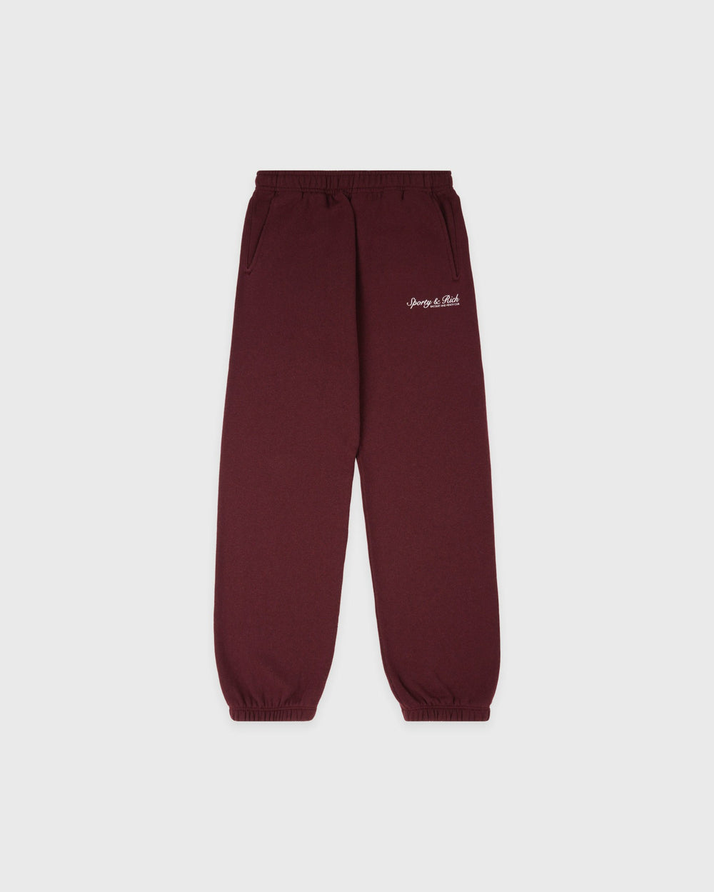 Syracuse Kids Sweatpant - Bordeaux Sporty & Rich Sale