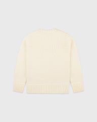Syracuse Kids Knitted Sweater - Ecru Sporty & Rich Online