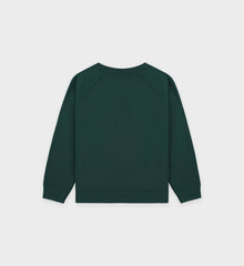 NY 94 Kids Crewneck - Forest/White Sporty & Rich Sale