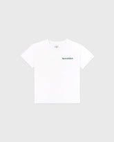 Drink More Water Kids T-Shirt - White/Forest Sporty & Rich Online