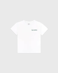 Drink More Water Kids T-Shirt - White/Forest Sporty & Rich Online