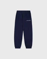 Serif Logo Kids Sweatpant - Dark Navy/White Sporty & Rich Online