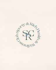 SRHWC Kids Hoodie - Cream/Navy Sporty & Rich Online