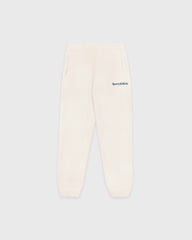 Serif Logo Kids Sweatpant - Cream/Navy Sporty & Rich Discount
