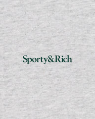 Play Tennis Kids Hoodie - Heather Gray/Forest Sporty & Rich For Sale