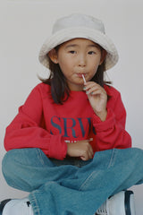 Nautical Kids Crewneck - Ruby Sporty & Rich Sale