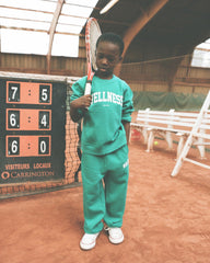Wellness Ivy Kids Sweatpant - Spring Green Sporty & Rich Sale