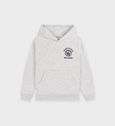 Emblem Kids Hoodie - Heather Gray/Navy Sporty & Rich US