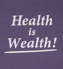 Health is Wealth Kids Hoodie - Dusty Grape Sporty & Rich Sale