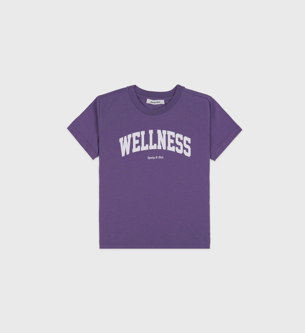 Wellness Ivy Kids T-Shirt - Dusty Grape Sporty & Rich Online
