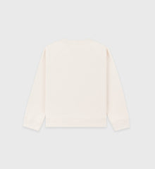 California Kids Crewneck - Cream/Spring Green Sporty & Rich Sale