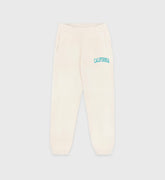 California Kids Sweatpant - Cream/Spring Green Sporty & Rich Online