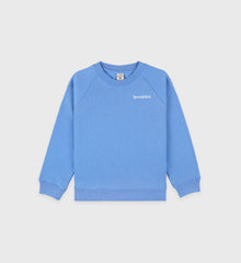 Eat More Veggies Kids Crewneck - Juniper/White Sporty & Rich Outlet