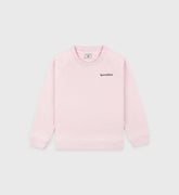 Eat More Veggies Kids Crewneck - Pink Dolphin/Navy Sporty & Rich Sale