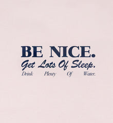 Be Nice Kids T-Shirt - Pink Dolphin/Navy Sporty & Rich Online