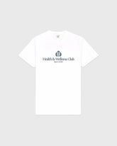 H&W Crest T-Shirt - White Sporty & Rich US