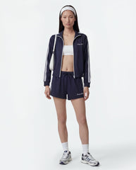 Signature Logo Retro Track Short - Dark Navy Sporty & Rich US