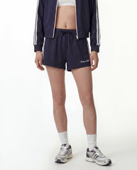 Signature Logo Retro Track Short - Dark Navy Sporty & Rich US