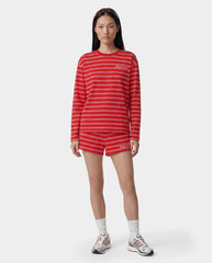 Signature Logo Easy Longsleeve - Ruby Sporty & Rich Discount