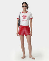 Signature Logo Short Short - Ruby Sporty & Rich Sale