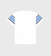 Wellness 94 Rugby Tee - White/Flax blue/Navy Sporty & Rich Online