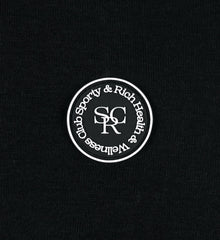 SRHWC Baby Rib Tank - Black/White Sporty & Rich For Sale