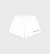 Syracuse Disco Short - White/Alpine Sporty & Rich US