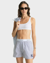Yankees Serif Boxer Short - Navy Striped Sporty & Rich Sale